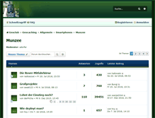 Tablet Screenshot of munzeeclub.de